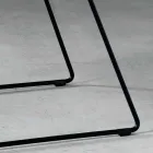 Karrige projektimi në metal dhe pëlhurë të prodhuar në Itali Formia Viadurini