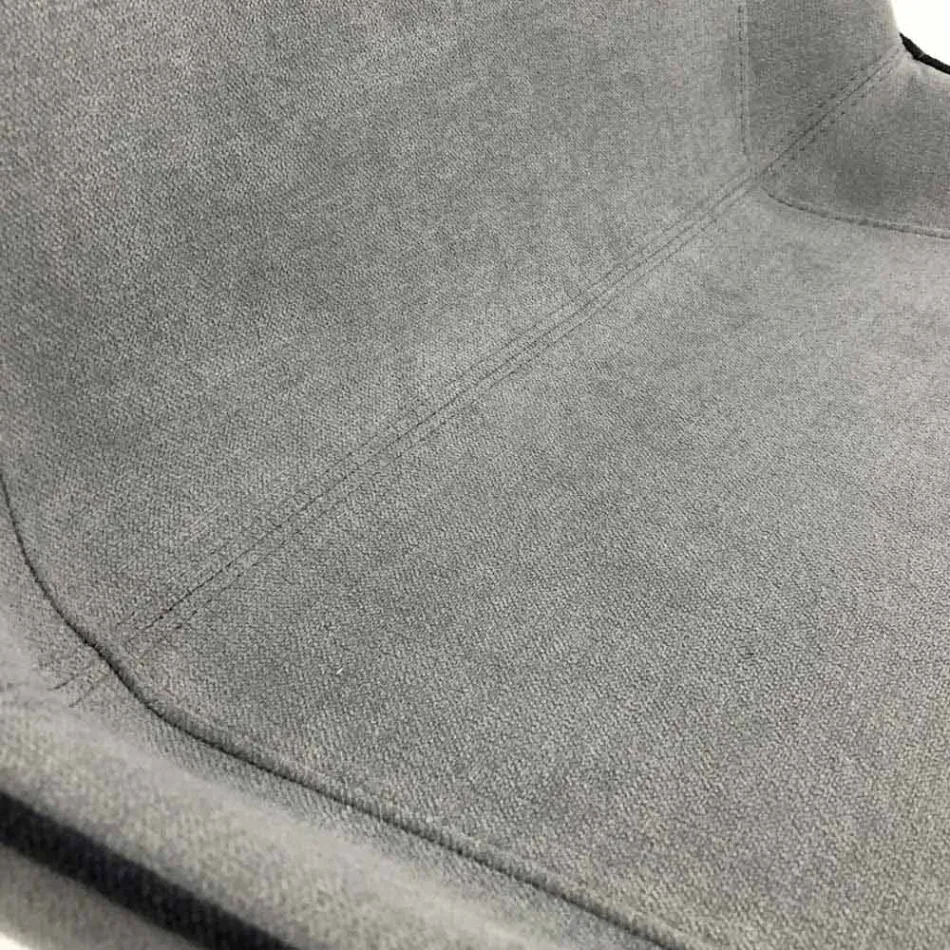 Karrige dizenjimi në pëlhurë me këmbë katrore prodhuar në Itali, 4 copë - Oriella Viadurini