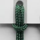 Karrige luksoze me mbështetëse krahësh në ahu dhe litar të zbardhur Prodhuar në Itali - Nora Viadurini