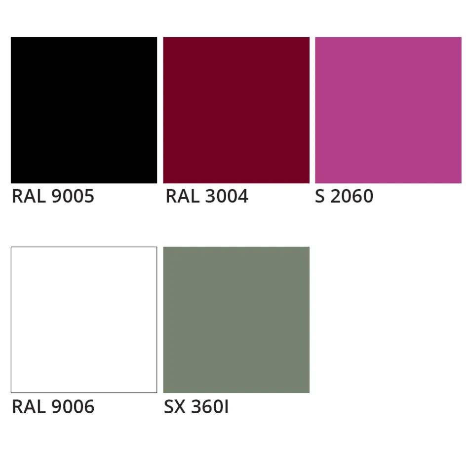 Karrige pëlhure luksoze me bazë metalike Prodhuar në Itali, 2 Copë - Alaska Viadurini