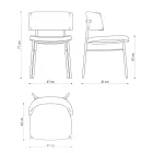 Karrige pëlhure luksoze me bazë metalike Prodhuar në Itali, 2 Copë - Alaska Viadurini