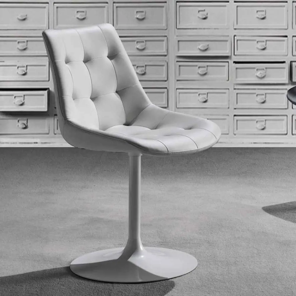 Karrige rrotulluese, vend në Ecoleather Capitonnè Processing - Aura Viadurini