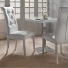 Karrige me dizajn të veshur me susta, me përpunim Capitonnè - Diana Viadurini