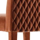 Karrige e ndenjur e ngurtë druri Grilli Zarafa e bërë në Itali, 2 copë Viadurini