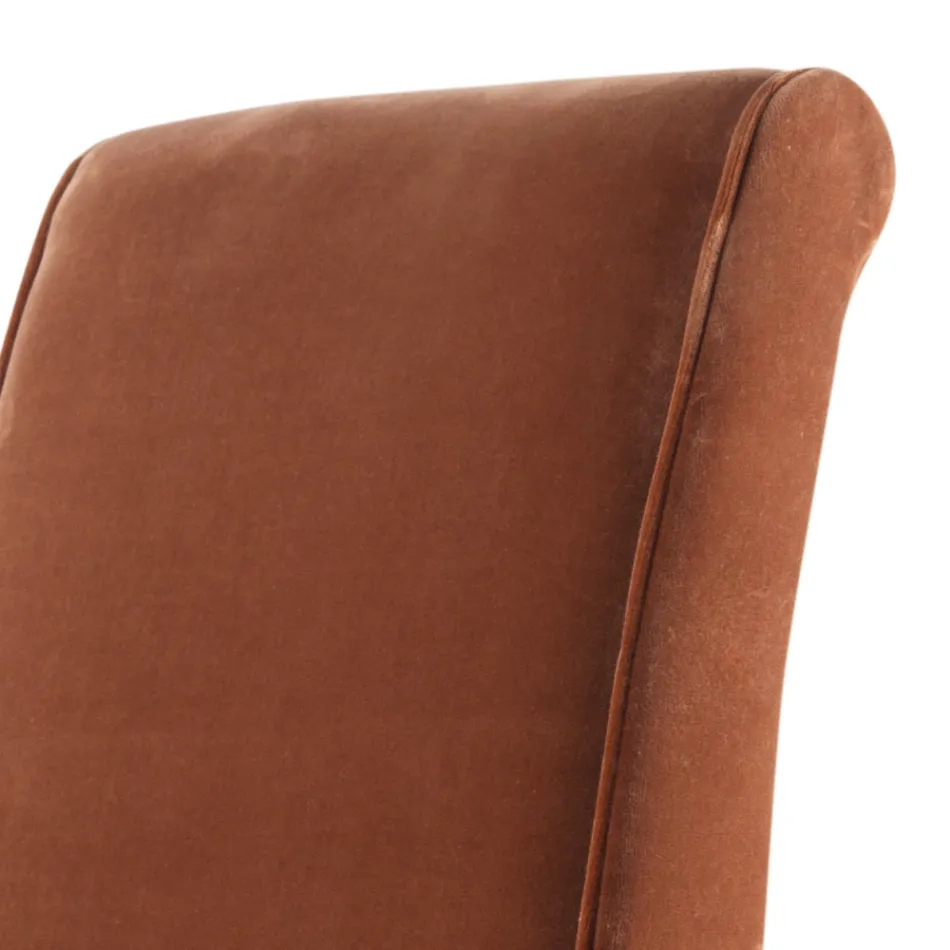 Karrige e ndenjur e ngurtë druri Grilli Zarafa e bërë në Itali, 2 copë Viadurini