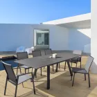 Karrige e jashtme e montuar në alumin e lyer, Homemotion, 4 copë - Odelia Viadurini