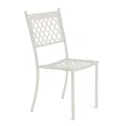 Karrige e jashtme e stivueshme në çelik të galvanizuar Prodhuar në Itali 4 copë - Celia Viadurini