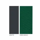 Karrige hekuri e jashtme e pirgshme me jastëk prodhuar në Itali 2 copë - Allegra Viadurini