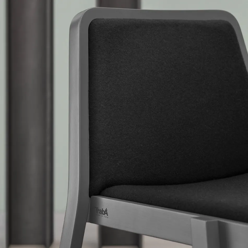 Karrige druri e grumbullueshme me sedilje prej kadifeje e prodhuar në Itali, 2 copë - Leipzig Viadurini