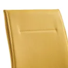 Karrige e dhomës së ngrënies prej lëkure artificiale Dizajn elegant modern - Granger Viadurini