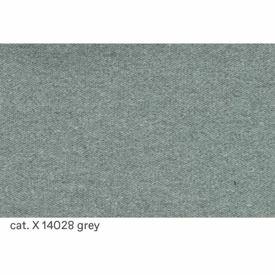 Karrige në hirin e lyer me ngjyrë të zezë me sedilje në pambuk Made in Italy - Merapio Viadurini