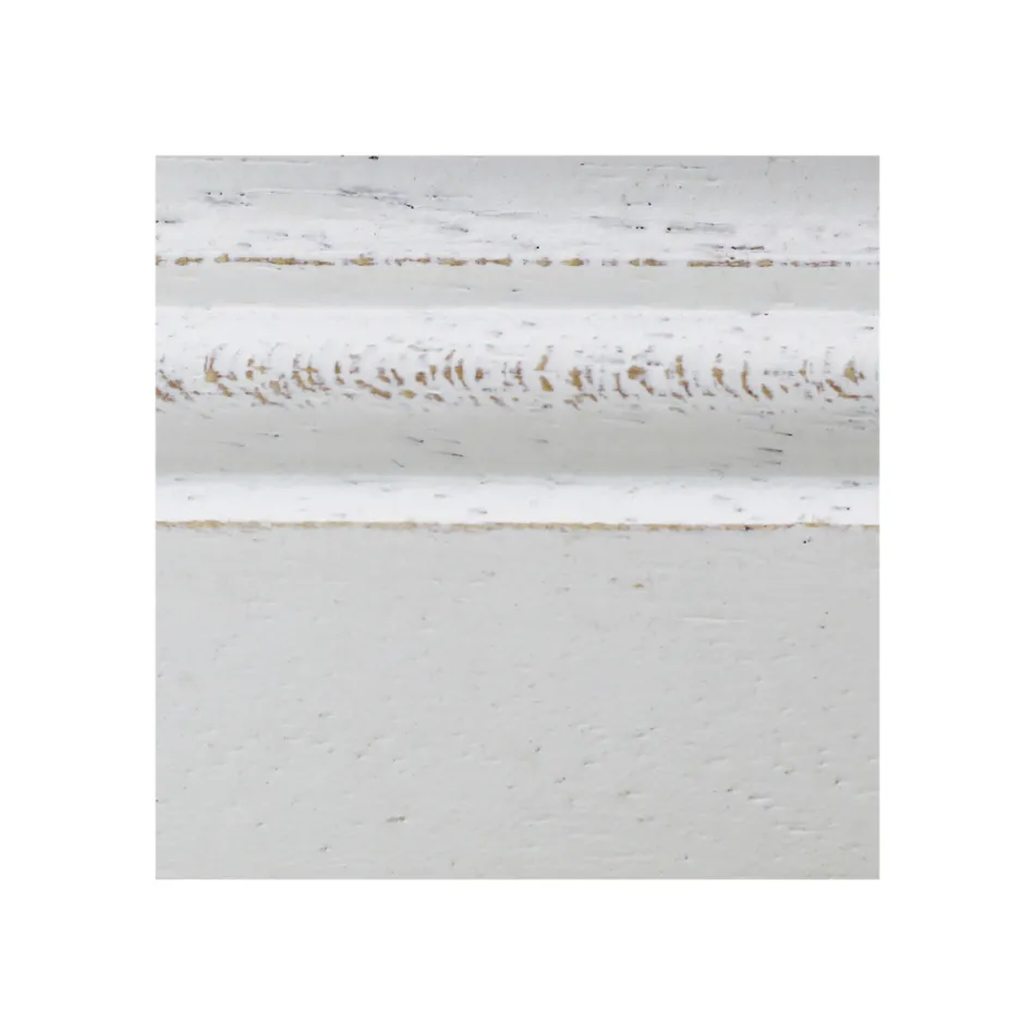 Karrige me dru të bardhë dhe pëlhurë bezhë Juma Prodhuar në Itali - Diamante Viadurini