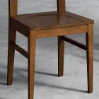 Karrige në Masello Beech Wood Dizajn Kuzhine Prodhuar në Itali - Sofje Viadurini