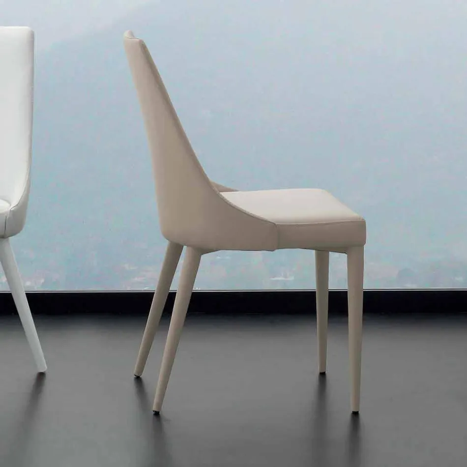 Karrige metalike e veshur tërësisht me eko-lëkurë Nepitella Viadurini