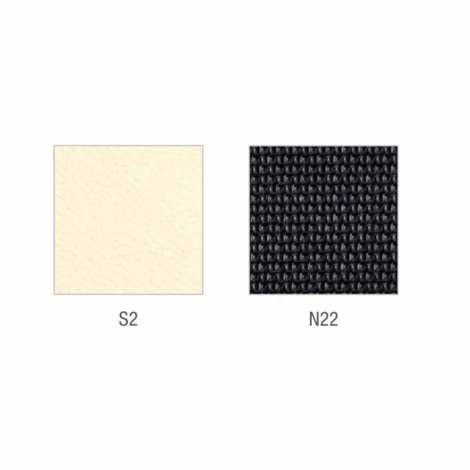 Mina karrige gjysëmdrejtuese dhe operative prej lëkure e bërë në Itali Viadurini