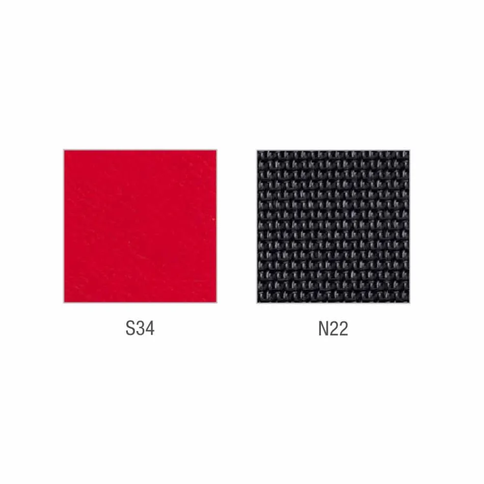 Mina karrige gjysëmdrejtuese dhe operative prej lëkure e bërë në Itali Viadurini