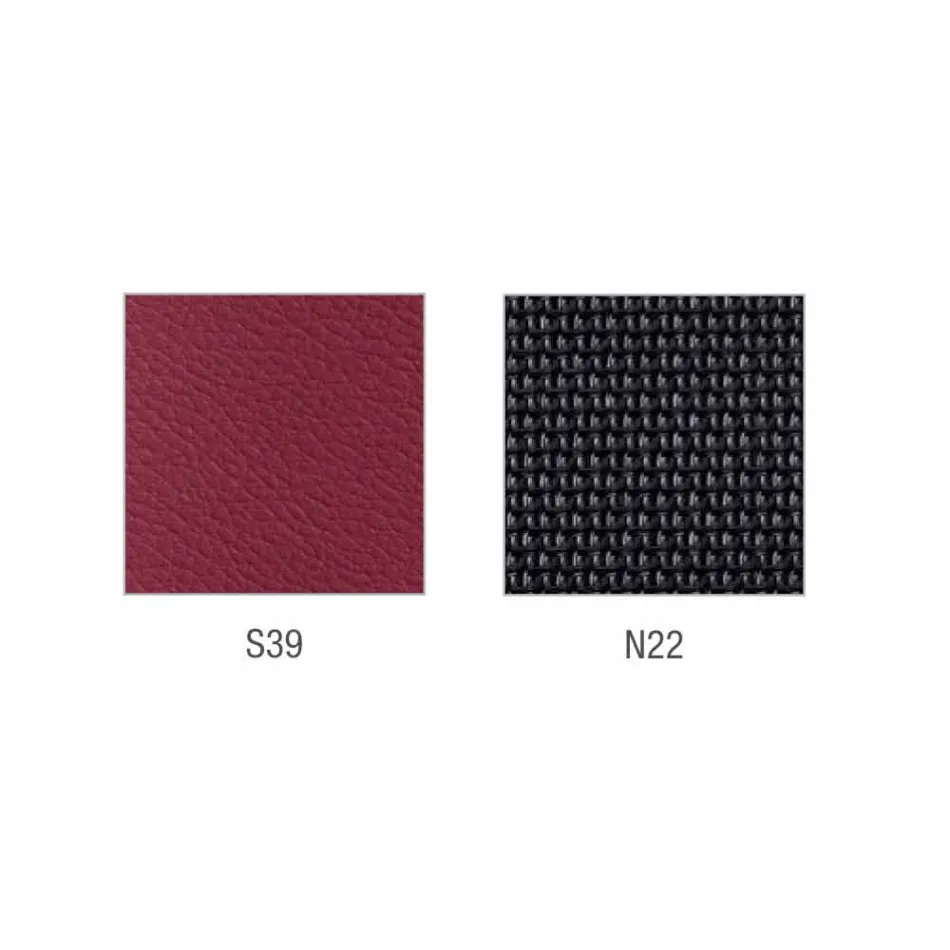 Mina karrige gjysëmdrejtuese dhe operative prej lëkure e bërë në Itali Viadurini