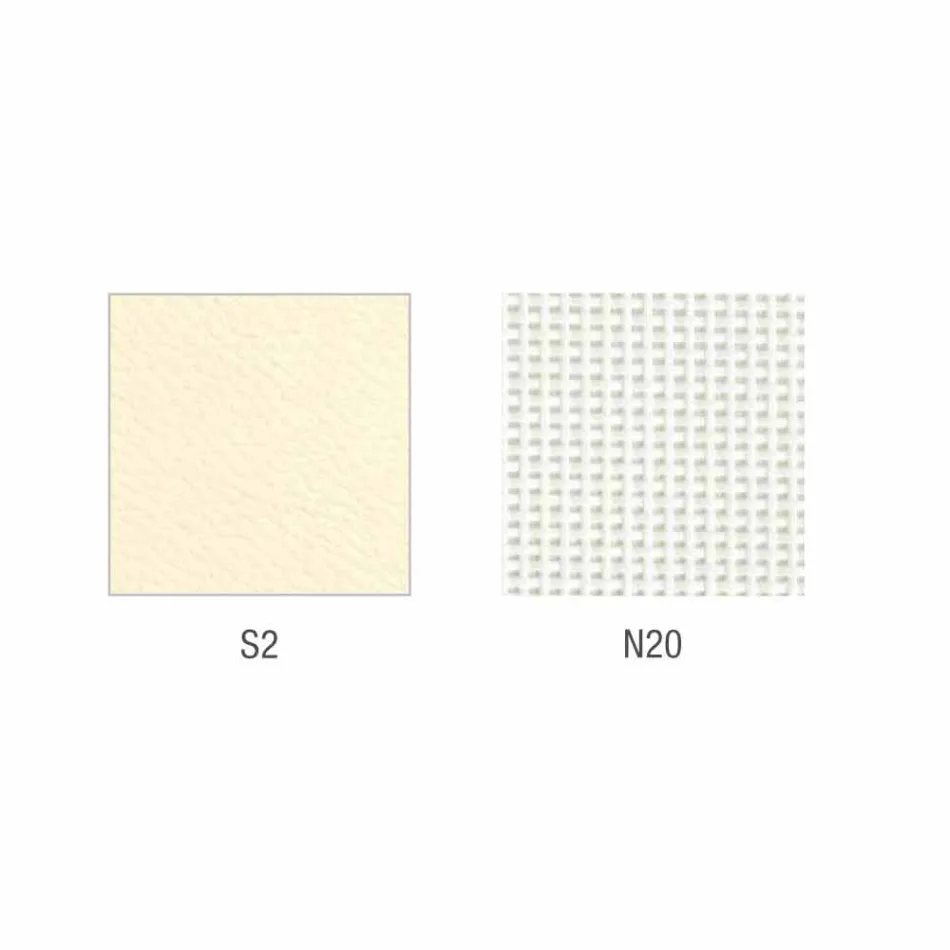 Mina karrige gjysëmdrejtuese dhe operative prej lëkure e bërë në Itali Viadurini