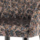 Karrige Pëlhure me Strukturë Çeliku Made in Italy 4 Copë - Tagata Viadurini