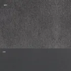 Karrige në kadife dhe çelik të llakuar RAL Prodhuar në Itali 4 copë - Mariapina Viadurini