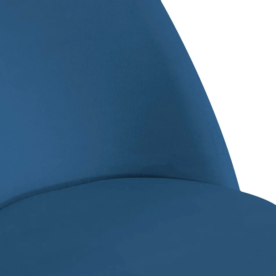 Karrige prej kadifeje dhe korniza metalike me veshje të ndryshme - Penna Viadurini