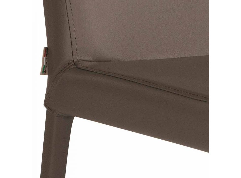 Dizajn karrige që jetojnë në eko-lëkurë të prodhuar në Itali, Soliera Viadurini