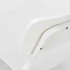 Karrige moderne e projektimit në dru dhe metal, Elmas, 4 copë Viadurini