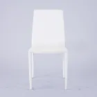 Karrige moderne e dhomës së ndenjes në Eko-Lëkurë dhe Metal Prodhuar në Itali - Reka Viadurini