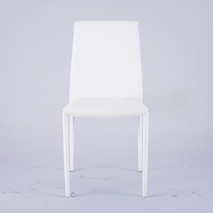 Karrige moderne e dhomës së ndenjes në Eko-Lëkurë dhe Metal Prodhuar në Itali - Reka Viadurini