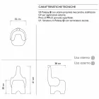 Karrige elefantësh me dizajn modern për fëmijë, 4 pjesë me ngjyra - Tino nga Myyour Viadurini