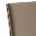 Karrige ngrënieje me dizajn lëkure Abbie faux, e bërë në Itali Viadurini