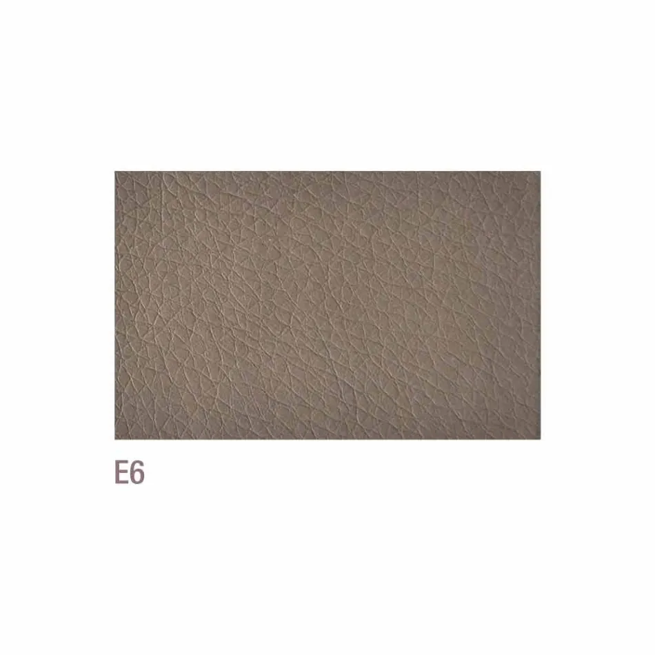 Karrige ngrënieje me dizajn lëkure Abbie faux, e bërë në Itali Viadurini