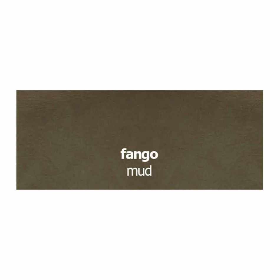 Karrigia e dhomës së ngrënies në Ekoleather dhe Metal prodhuar në Itali, 2 Copë - Selenium Viadurini