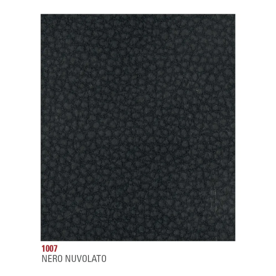 Karrige e dhomës së ngrënies prej lëkure artificiale e prodhuar në Itali, 2 copë - Mawi Viadurini