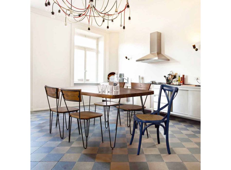 Karrigia e dhomës së ngrënies në Homemotion Klasik i Bastunit dhe Drurit - Meridia Viadurini