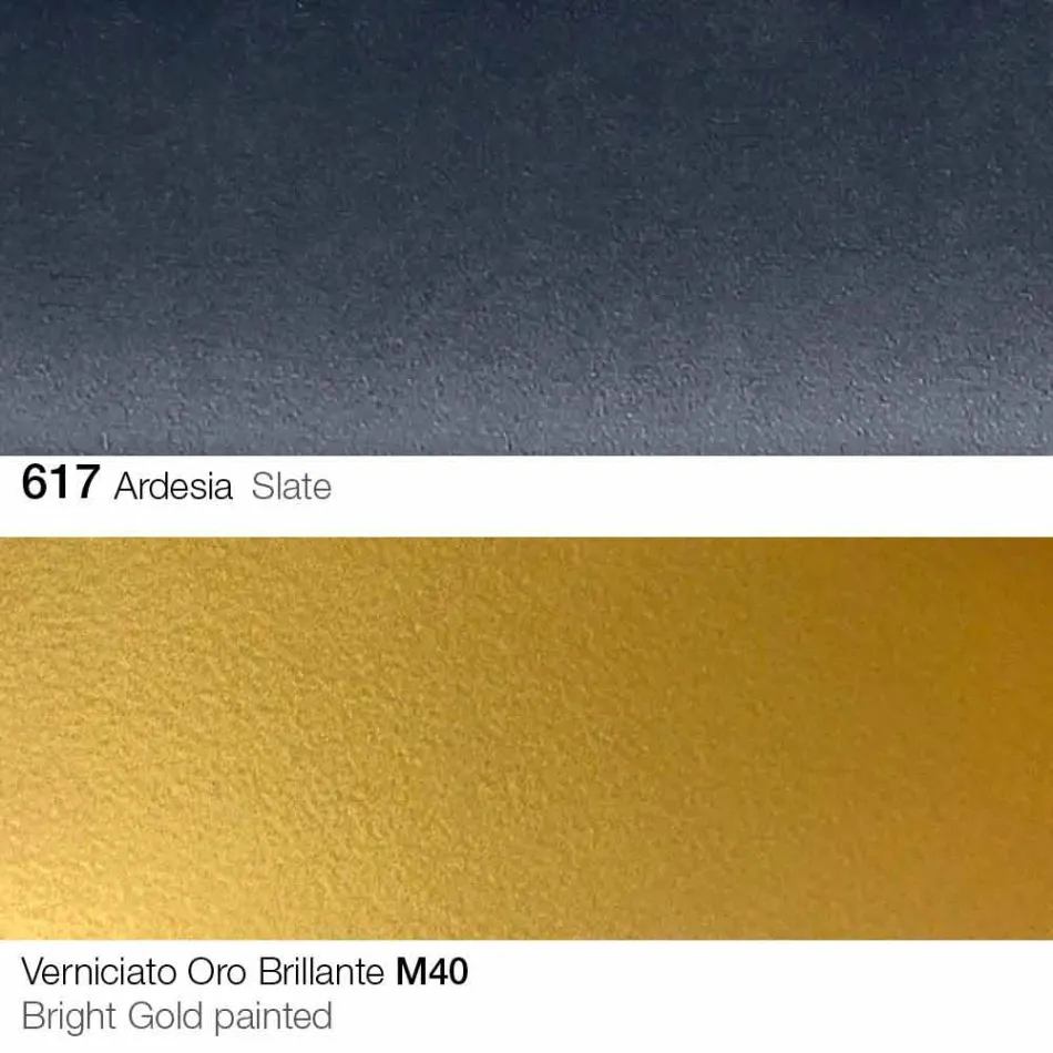 Karrige e dhomës së ngrënies me pëlhurë me këmbë ari prodhuar në Itali - Marchesi Viadurini