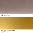 Karrige e dhomës së ngrënies me pëlhurë me këmbë ari prodhuar në Itali - Marchesi Viadurini