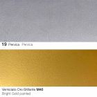 Karrige e dhomës së ngrënies me pëlhurë me këmbë ari prodhuar në Itali - Marchesi Viadurini