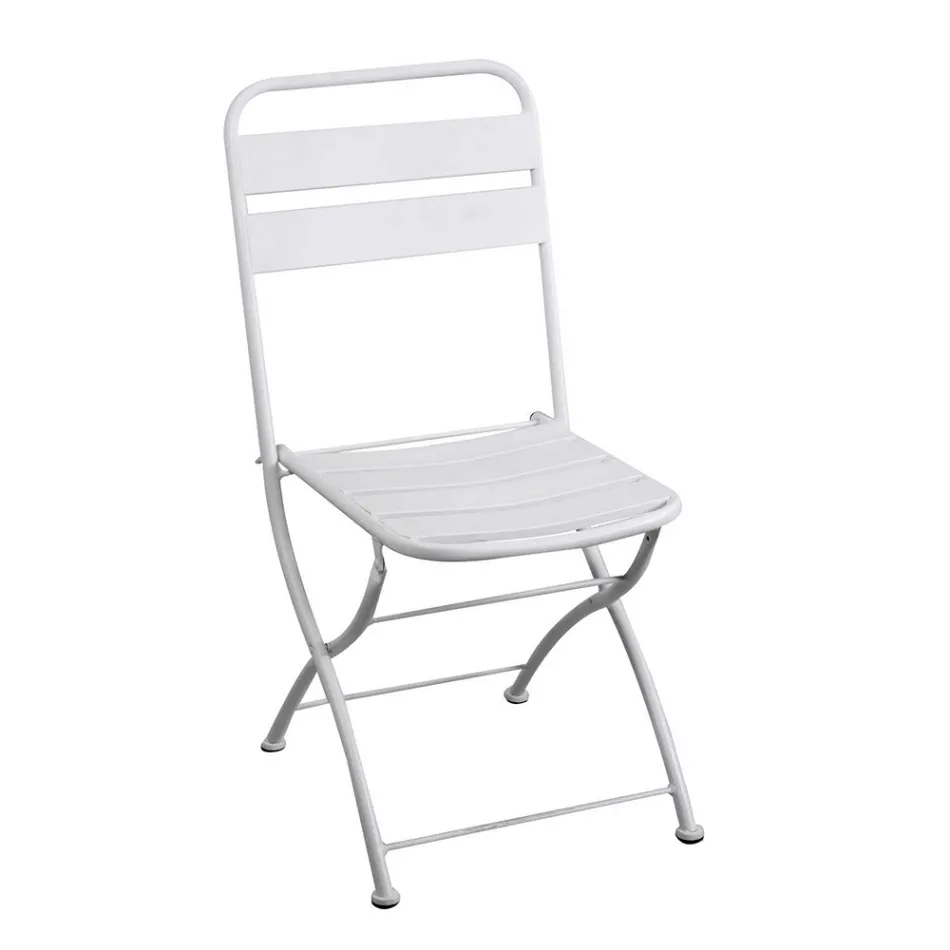 Karrige e palosshme e kopshtit e bërë tërësisht prej metali - fjongo Viadurini