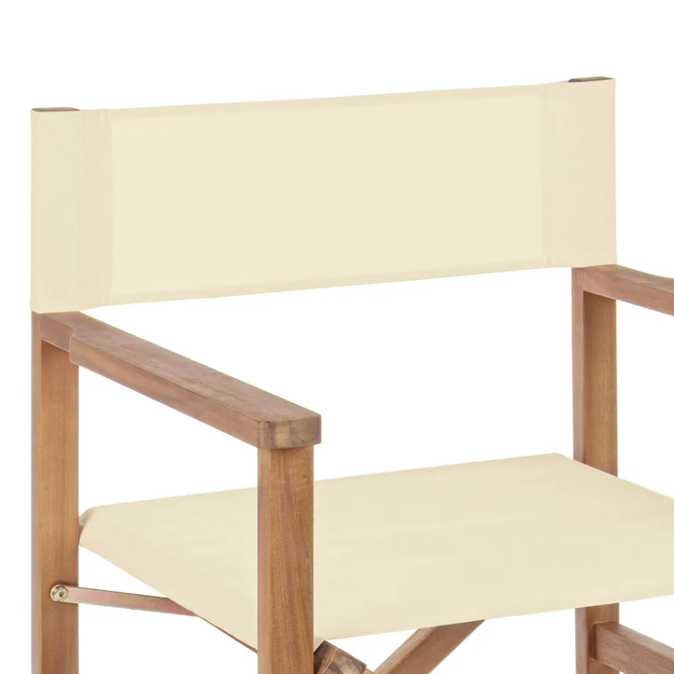 Karrige e drejtorit në Akacia Wood of Outdoor Design for Garden - Roxen Viadurini