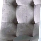 Karrigia e dhomës së ngrënies me tapiceri prej kadifeje, rezistente ndaj njollave, 4 copë - Kylie Viadurini