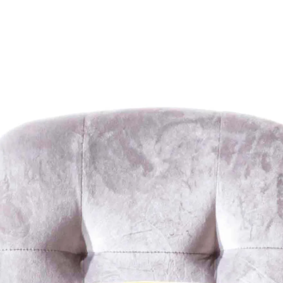 Karrigia e dhomës së ngrënies me tapiceri prej kadifeje, rezistente ndaj njollave, 4 copë - Kylie Viadurini