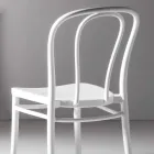 Karrigia e dhomës së ngrënies në polipropilen të grumbulluar deri në 10 njësi, 4 pjesë - Gaya Viadurini