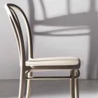 Karrigia e dhomës së ngrënies në polipropilen të grumbulluar deri në 10 njësi, 4 pjesë - Gaya Viadurini