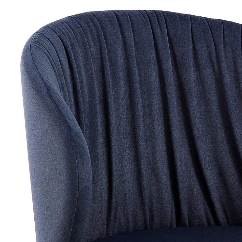 Karrige e dhomës së ngrënies me pëlhurë elegante dhe moderne - Reginaldo Viadurini