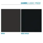 Karrige e dhomës së ngrënies e ulur në mikrofibër Prodhuar në Itali, 2 copë - Camelia Viadurini