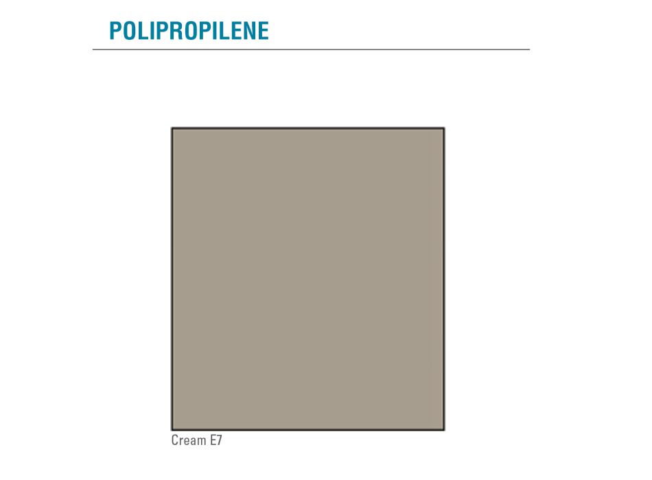 Karrige e dhomës së ndenjes me polipropilen me ngjyrë Prodhuar në Itali, 4 copë - Marbella Viadurini