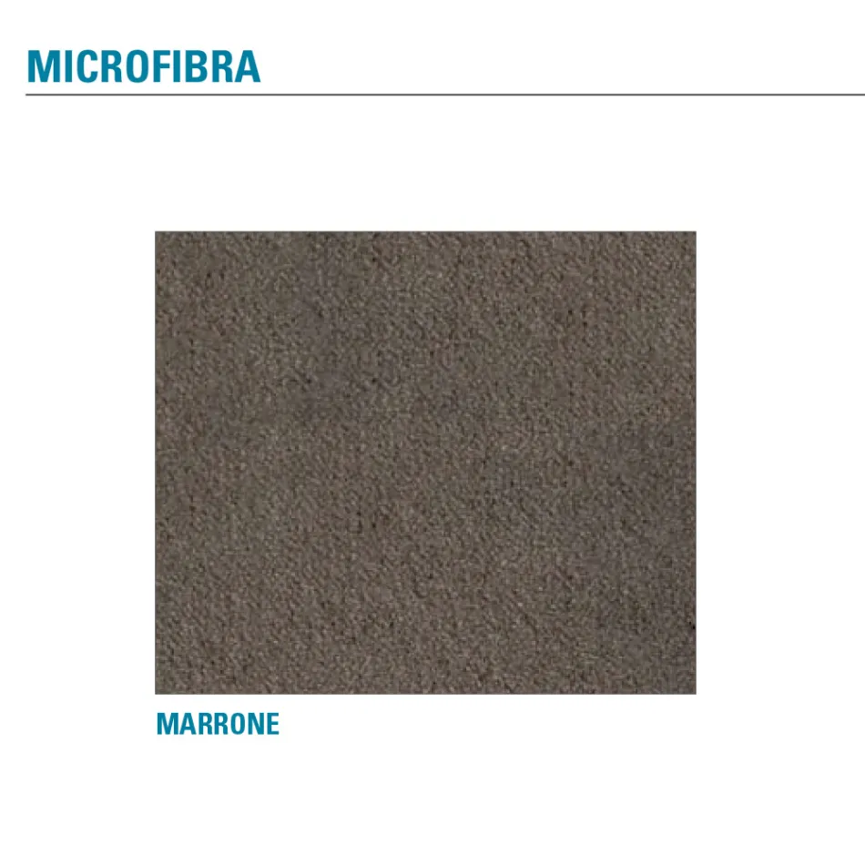 Karrige metalike e dhomës së ndenjes dhe sedilje me mikrofibër Prodhuar në Itali, 2 copë - Fabiola Viadurini