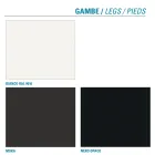 Karrige metalike e dhomës së ndenjes dhe sedilje me mikrofibër Prodhuar në Itali, 2 copë - Fabiola Viadurini