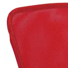 Karrige zyre me mbajtes krahesh ne çelik dhe poliester me ngjyra - Barberina Viadurini